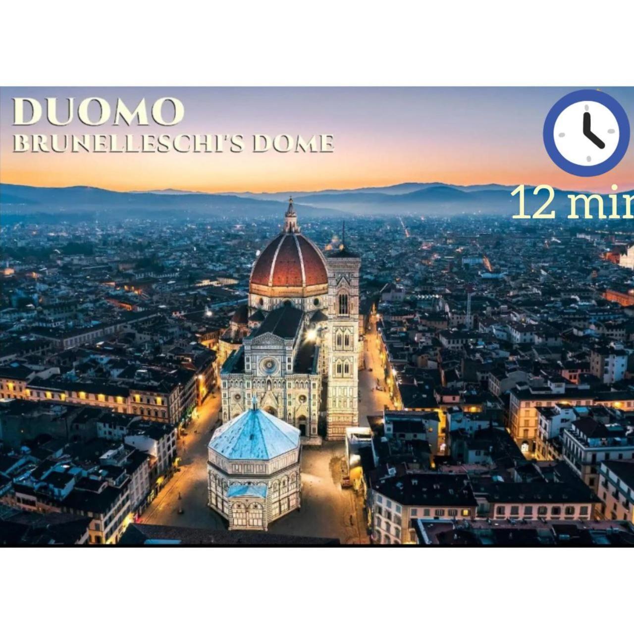 5 Min Dagli Uffizi Suite Wifi Confort Florens Exteriör bild