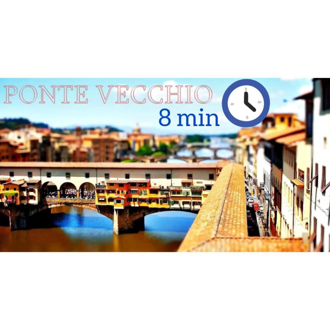 5 Min Dagli Uffizi Suite Wifi Confort Florens Exteriör bild
