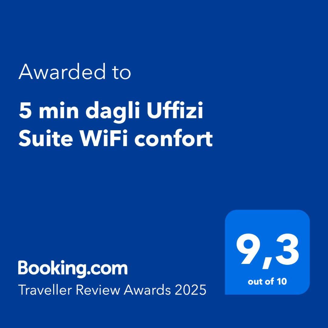 5 Min Dagli Uffizi Suite Wifi Confort Florens Exteriör bild